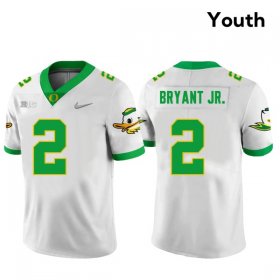 Gary Bryant Jr. #2 Oregon Ducks College Football Alumni Jersey -Youth Sizes White