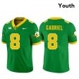 Dillon Gabriel #8 Oregon Ducks College Football Alumni Jersey -Youth Sizes Green